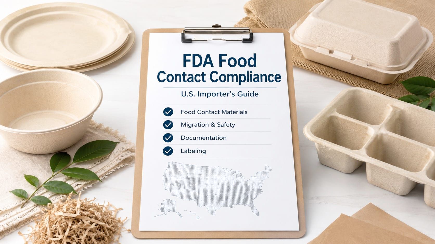 FDA Food Contact Compliance: A U.S. Importer's Guide