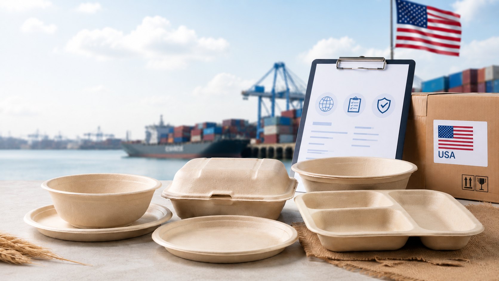 US Import Duty on Molded Fiber Tableware compliance guide