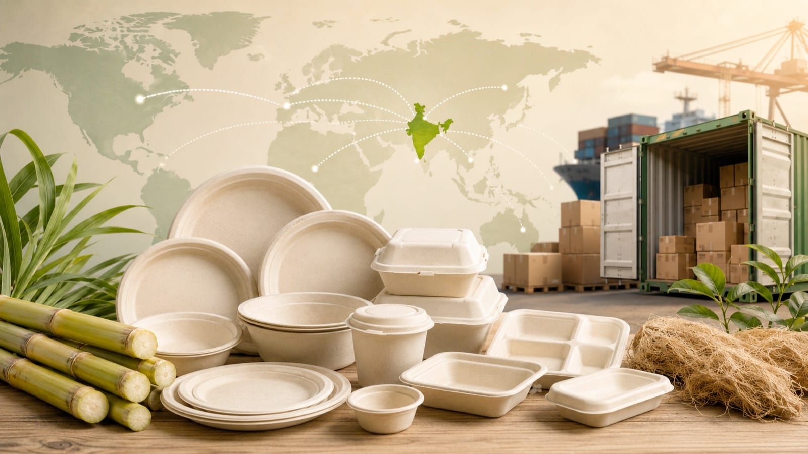 Why India Dominates Global Bagasse Packaging Supply