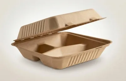 9×9 3CP Kraft Clamshell