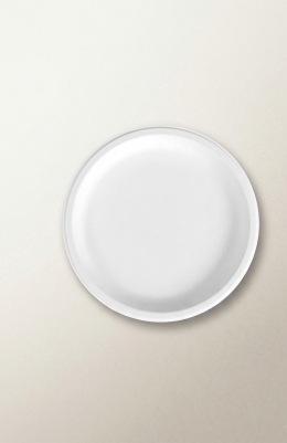 6" Round Plate
